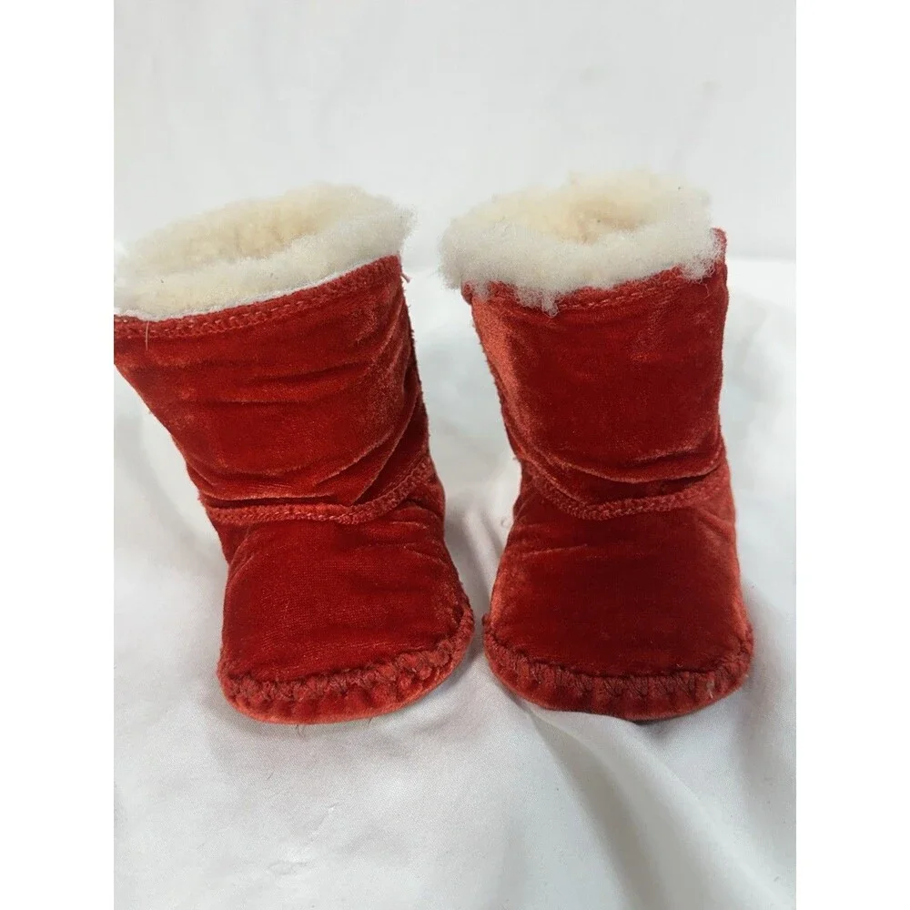 UGG Boots Red Baby Girl 0/1 Winter Boots Infant Footwear